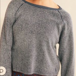 Barre3 fleece pullover NWOT